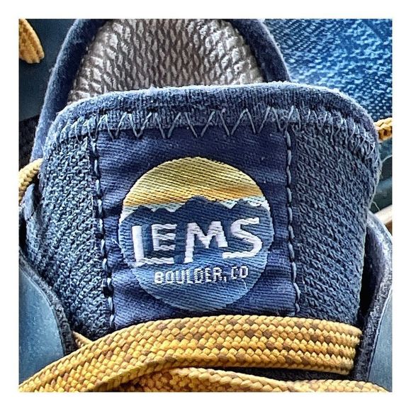 Lems Men’s MESA “Mountain to Town” Sneakers. Blue, Gold. 9.5. NEW - Picture 11 of 15